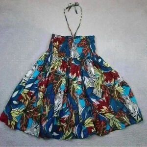 French Connection sz XS Knee-Length Sleeveless Spaghetti Strap Sundress